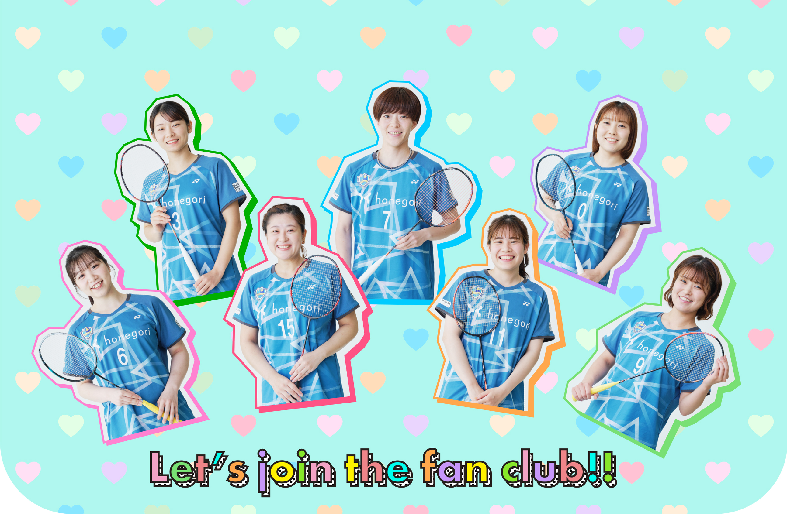 Let's join the fan club!!