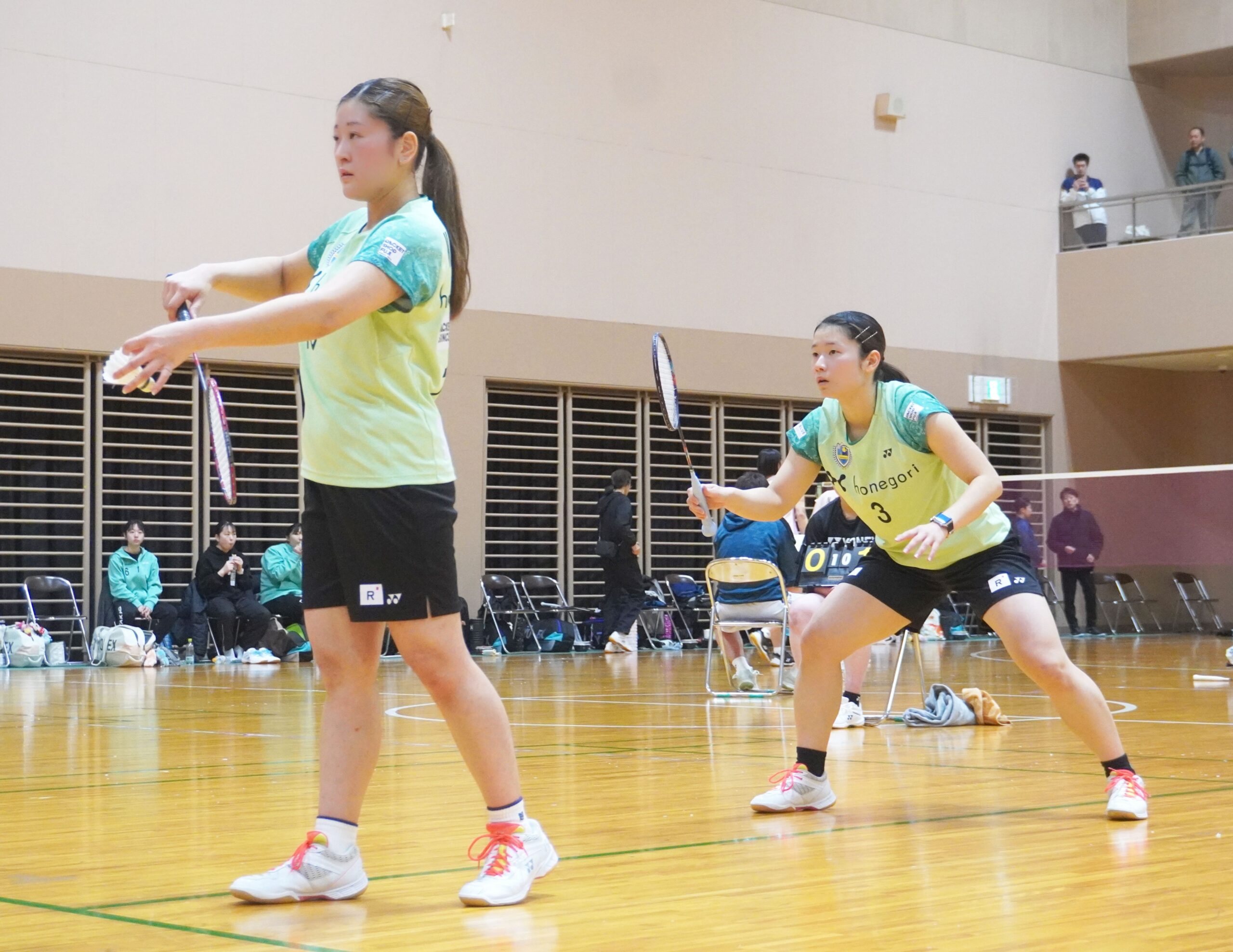 石澤未夢選手・桝谷志穂選手ペア