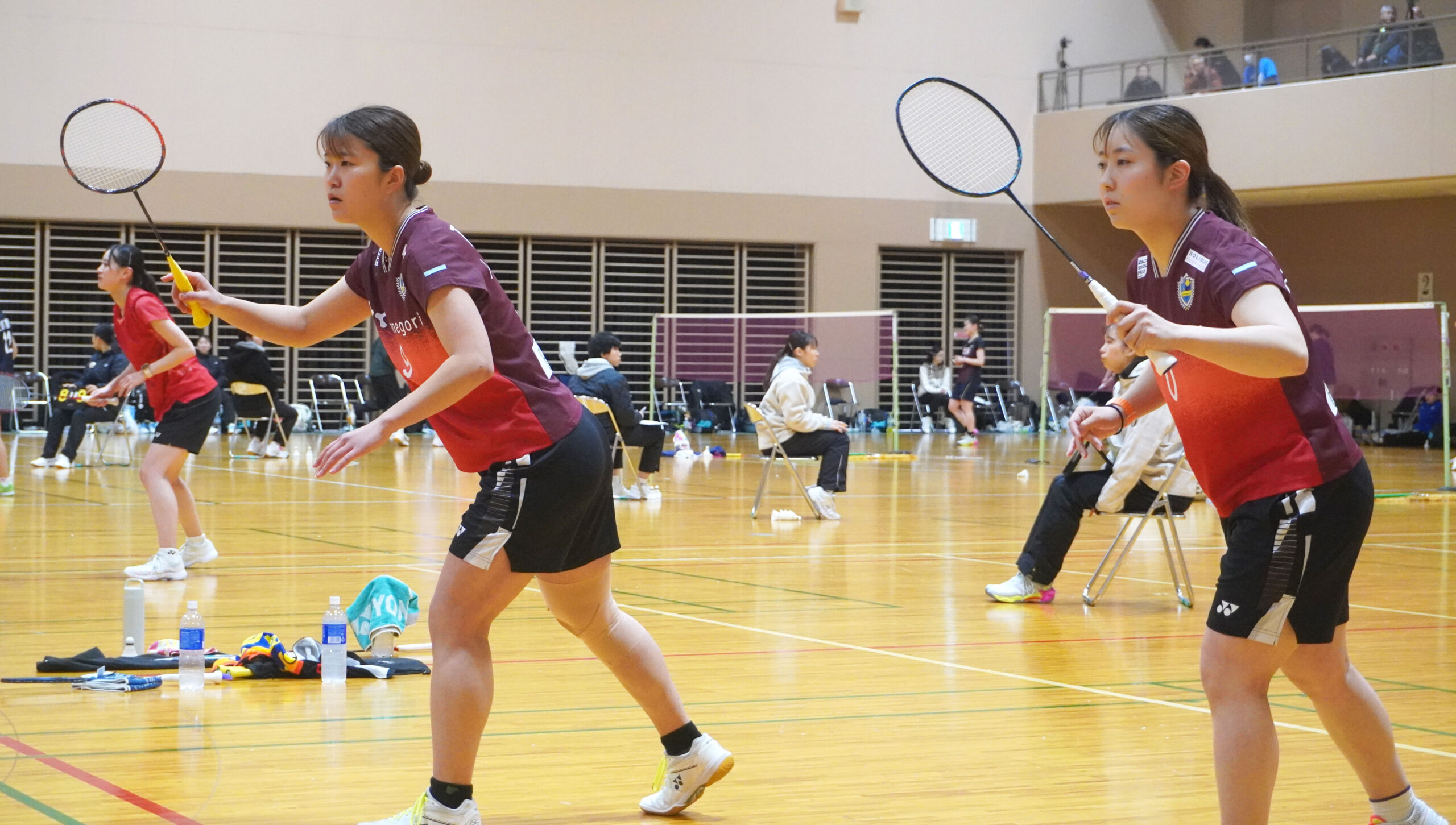 矢﨑月子選手・赤坂玲奈選手ペア